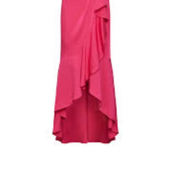 Faux Wrap Ruched Ruffle Dress - Picture 4 of 4